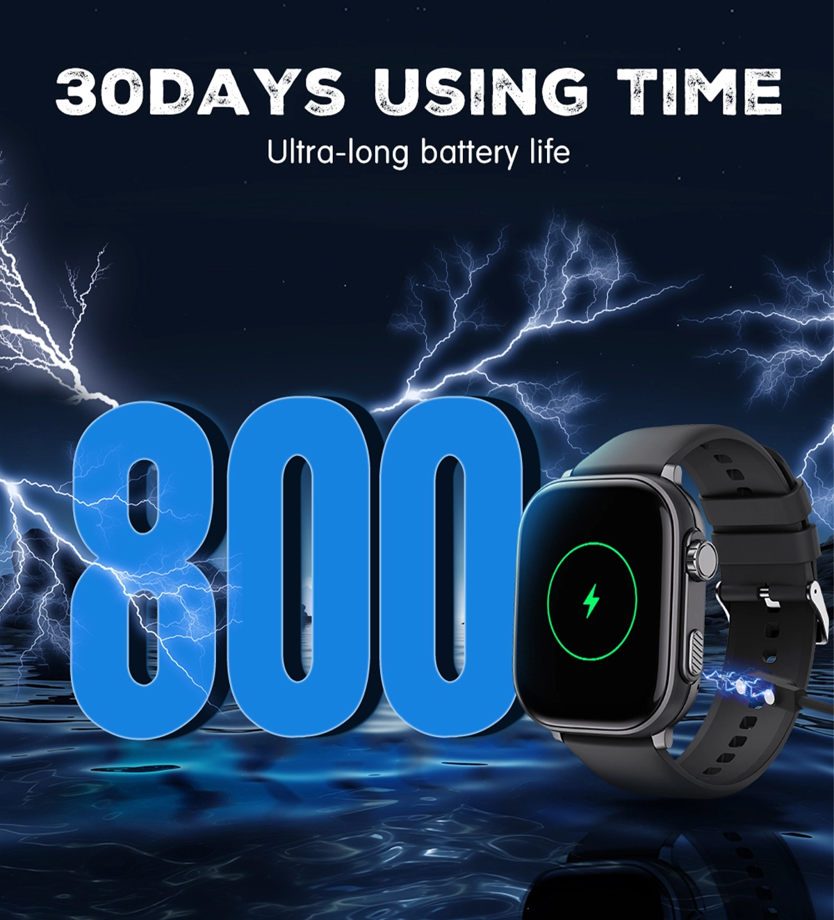 Blisbond T1 2.01" TFT Display Stam Bluetooth Calling Smart Watch Blisbond T1 2.01" TFT Display Stam Bluetooth Calling Smart Watch